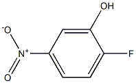 2-fluoro-5-nitrobenzenol Struktur