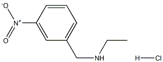 N-(3-nitrobenzyl)ethanamine hydrochloride Struktur