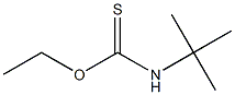 ethyl (tert-butylamino)methanethioate Struktur