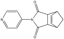 4-(4-pyridyl)-4-azatricyclo[5.2.1.0~2,6~]dec-8-ene-3,5-dione Struktur