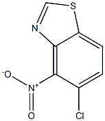 5-chloro-4-nitro-1,3-benzothiazole Struktur