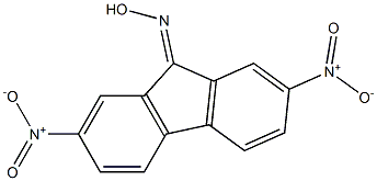 2,7-dinitro-9H-fluoren-9-one oxime Struktur