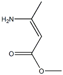 methyl 3-aminobut-2-enoate Struktur