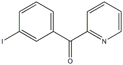 (3-iodophenyl)(pyridin-2-yl)methanone Struktur