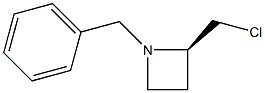 (R)-1-benzyl-2-(chloromethyl)azetidine Struktur