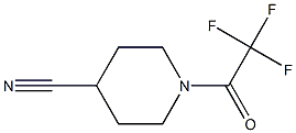 1-(TRIFLUOROACETYL)PIPERIDINE-4-CARBONITRILE Struktur