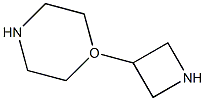 1-Azetidin-3-yl-morpholine Struktur