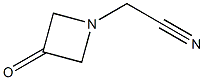 2-(3-oxoazetidin-1-yl)acetonitrile Struktur