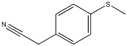 2-(4-(methylthio)phenyl)acetonitrile Struktur