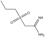 2-(propylsulfonyl)acetamidine Struktur