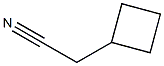 2-cyclobutylacetonitrile Struktur