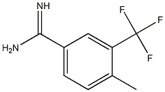 3-(trifluoromethyl)-4-methylbenzamidine Struktur