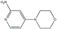 4-morpholinopyridin-2-amine Struktur