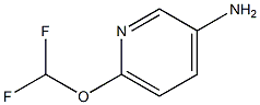 6-(difluoromethoxy)pyridin-3-amine Struktur