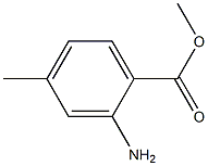 Methyl 2-Amino-4-Methylbenzoate Struktur