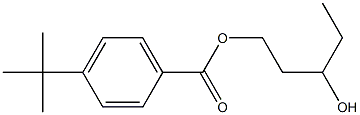 1,3-Pentanediol mono(4-tert-butylbenzoate) Struktur