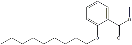 Methyl 2-n-nonyloxybenzoate Struktur