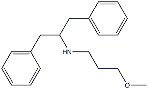 (1,3-diphenylpropan-2-yl)(3-methoxypropyl)amine Struktur