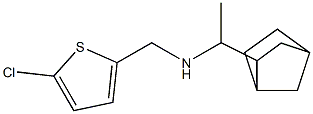 (1-{bicyclo[2.2.1]heptan-2-yl}ethyl)[(5-chlorothiophen-2-yl)methyl]amine Struktur