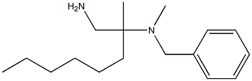 (1-amino-2-methyloctan-2-yl)(benzyl)methylamine Struktur