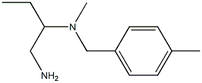 (1-aminobutan-2-yl)(methyl)[(4-methylphenyl)methyl]amine Struktur