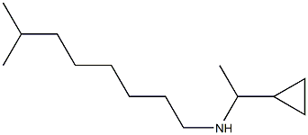 (1-cyclopropylethyl)(7-methyloctyl)amine Struktur