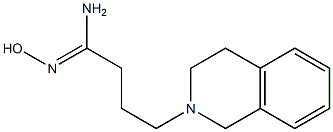 (1Z)-4-(3,4-dihydroisoquinolin-2(1H)-yl)-N'-hydroxybutanimidamide Struktur