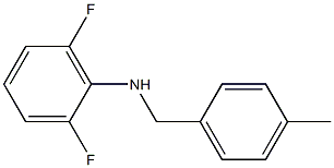(2,6-difluorophenyl)(4-methylphenyl)methylamine Struktur