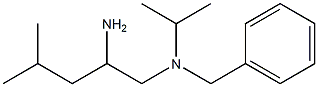 (2-amino-4-methylpentyl)(benzyl)propan-2-ylamine Struktur