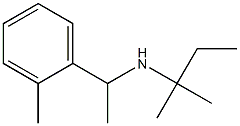 (2-methylbutan-2-yl)[1-(2-methylphenyl)ethyl]amine Struktur