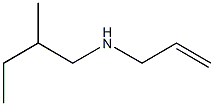 (2-methylbutyl)(prop-2-en-1-yl)amine Struktur