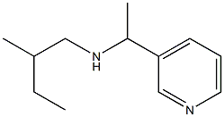 (2-methylbutyl)[1-(pyridin-3-yl)ethyl]amine Struktur