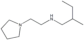 (2-methylbutyl)[2-(pyrrolidin-1-yl)ethyl]amine Struktur