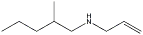 (2-methylpentyl)(prop-2-en-1-yl)amine Struktur