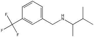 (3-methylbutan-2-yl)({[3-(trifluoromethyl)phenyl]methyl})amine Struktur