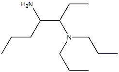 (4-aminoheptan-3-yl)dipropylamine Struktur