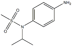 (4-aminophenyl)-N-(propan-2-yl)methanesulfonamide Struktur