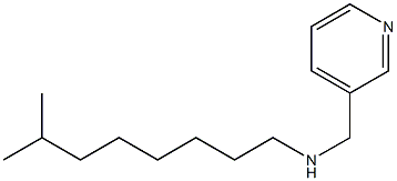 (7-methyloctyl)(pyridin-3-ylmethyl)amine Struktur