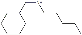 (cyclohexylmethyl)(pentyl)amine Struktur