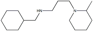 (cyclohexylmethyl)[3-(2-methylpiperidin-1-yl)propyl]amine Struktur