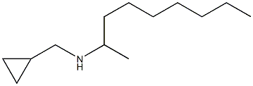 (cyclopropylmethyl)(nonan-2-yl)amine Struktur