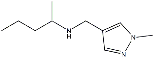 [(1-methyl-1H-pyrazol-4-yl)methyl](pentan-2-yl)amine Struktur