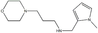 [(1-methyl-1H-pyrrol-2-yl)methyl][3-(morpholin-4-yl)propyl]amine Struktur