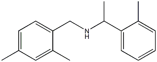 [(2,4-dimethylphenyl)methyl][1-(2-methylphenyl)ethyl]amine Struktur