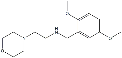 [(2,5-dimethoxyphenyl)methyl][2-(morpholin-4-yl)ethyl]amine Struktur