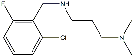 [(2-chloro-6-fluorophenyl)methyl][3-(dimethylamino)propyl]amine Struktur