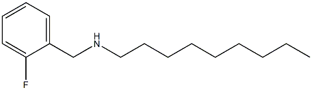 [(2-fluorophenyl)methyl](nonyl)amine Struktur