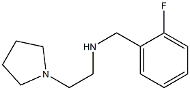 [(2-fluorophenyl)methyl][2-(pyrrolidin-1-yl)ethyl]amine Struktur