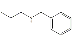 [(2-methylphenyl)methyl](2-methylpropyl)amine Struktur