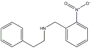 [(2-nitrophenyl)methyl](2-phenylethyl)amine Struktur